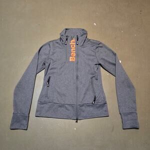 Bench Urbanwear Full and Quarter Zip Long Sleeve Sporty Jacket Size Medium